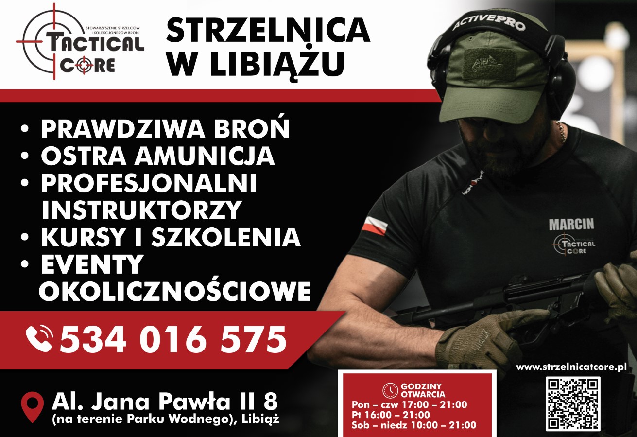 STRZELNICA TACTICAL CORE - szkolenia strzeleckie LIBIĄŻ szkolenia strzeleckie LIBIĄŻ